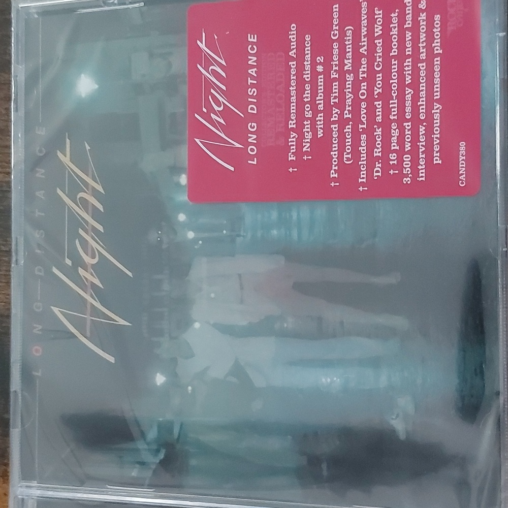 Long Distance by Night music cd